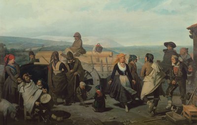 Contadini Sorani che Ballano, 1866 da Valeriano Domínguez Bécquer
